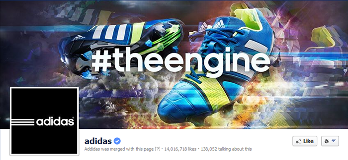 Adidas Facebook Page