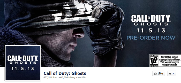 Call of Duty Facebook Page