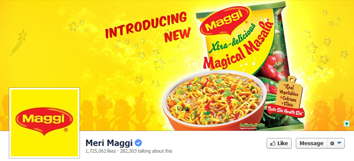 Maggi Facebook Page